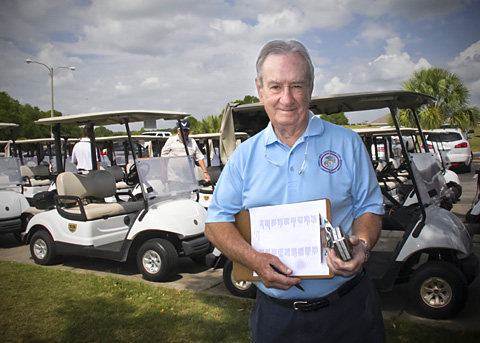 Jack Paxton at the Fla Chapter Golf Tournament in 2016. He will be sorely missed.